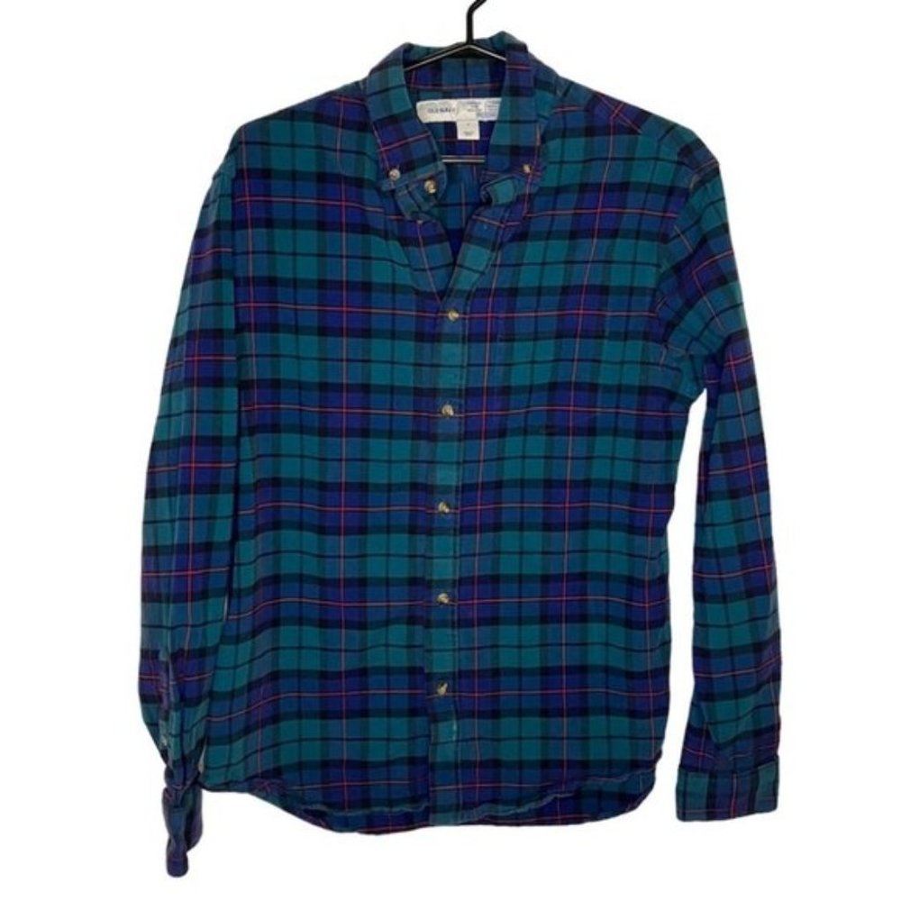 Old Navy Regular Fit Every Day Plaid Shirt